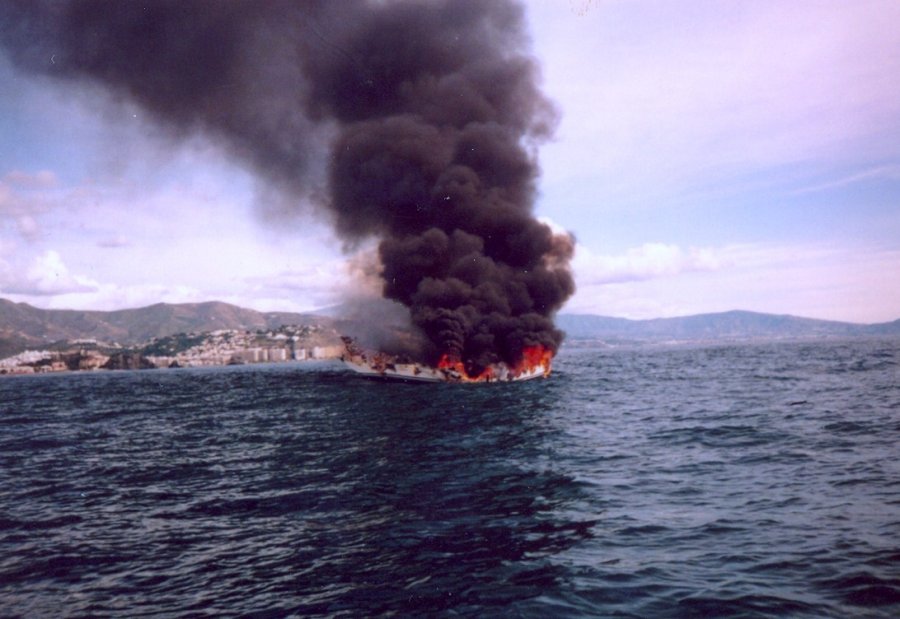 Incendios en embarcaciones de recreo