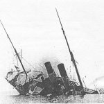 Naufragio del vapor Sirio. Agosto de 1906